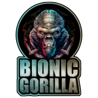 bionic gorilla logo by ãrtiMedia Pro